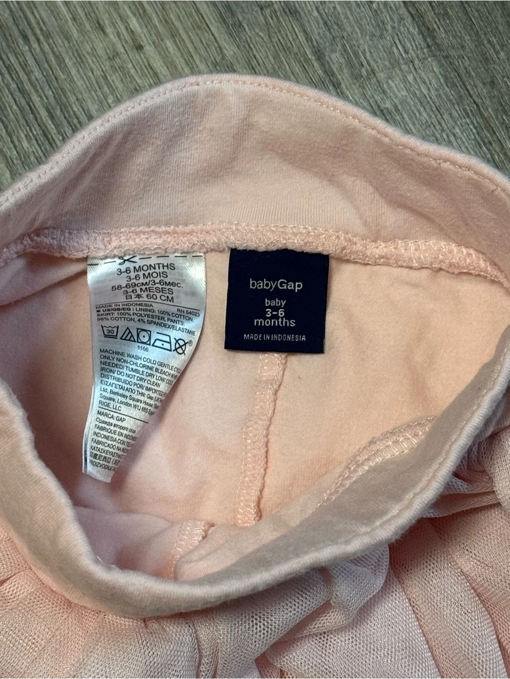 Baby Gap Pink Tulle Skirted Tutu B2